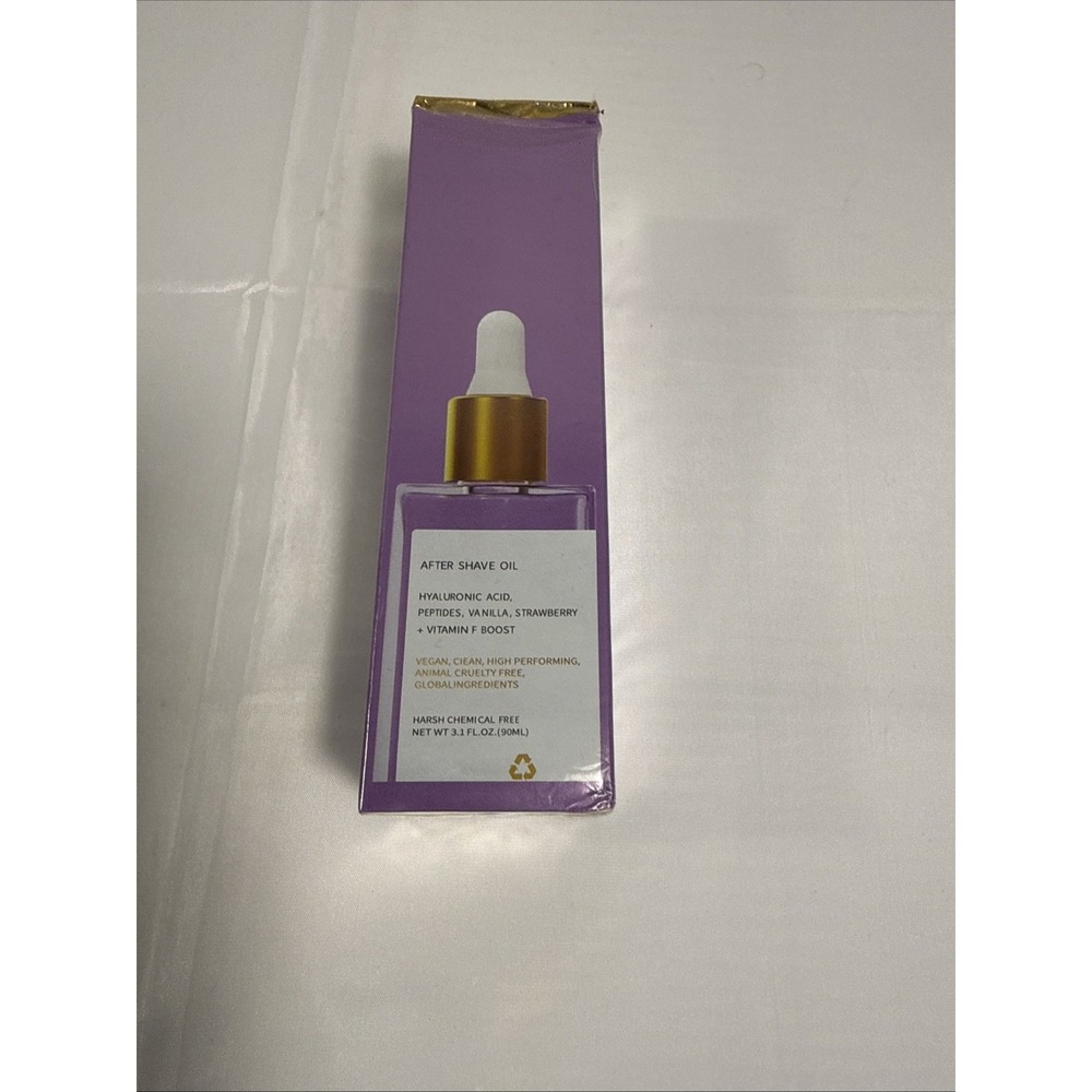 New Beauty Strawberry Vanilla After Shave Oil for Smooth Skin Post Shave Vit F